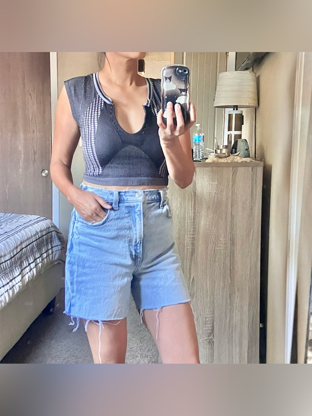 Out From Under workout crop top